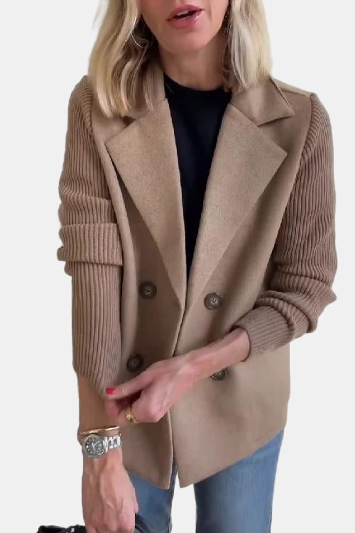 Athena | Abrigo Casual con Botones Elegante