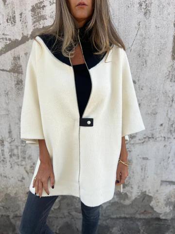 Alessia | Chaqueta con Cremallera Lateral y Cuello Alto