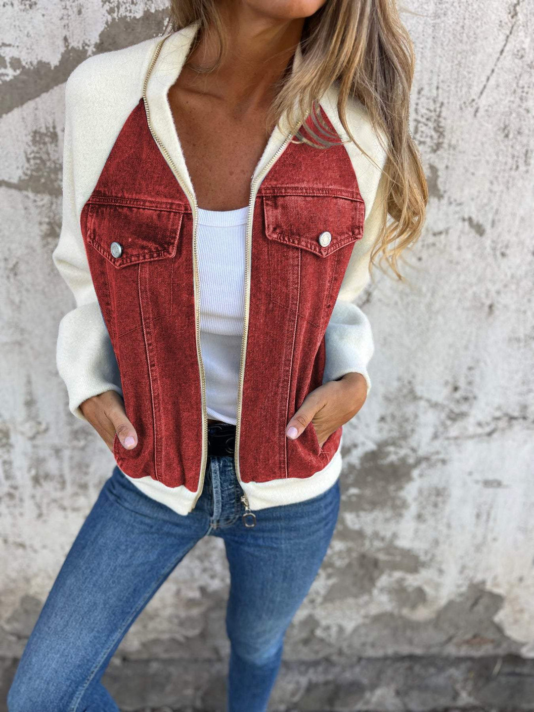 Zoe | Chaqueta de Mezclilla Estilosa