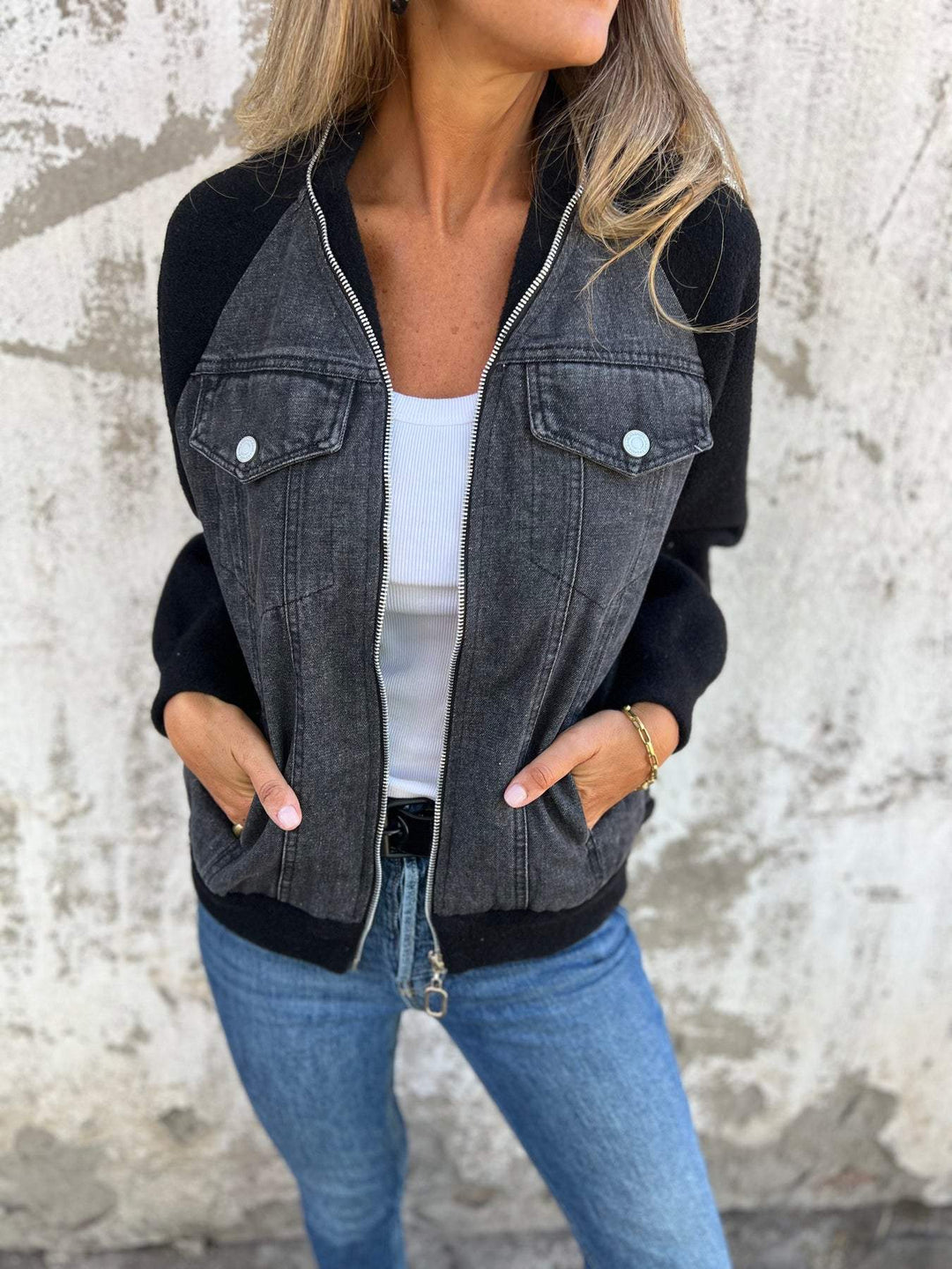 Zoe | Chaqueta de Mezclilla Estilosa