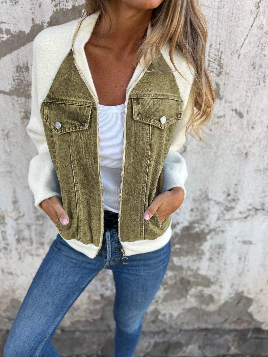 Zoe | Chaqueta de Mezclilla Estilosa