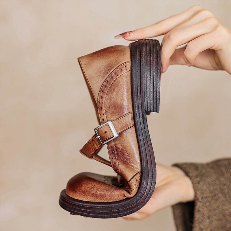 Zapatos de Piel Elegantes BERRA