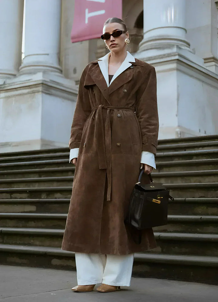 Isabella | Abrigo Trench Doble Breasted