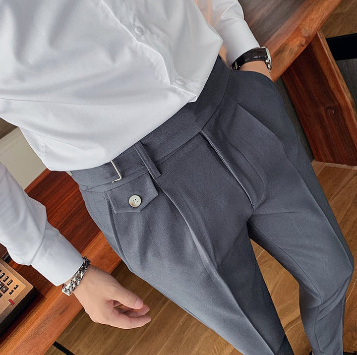 Trento | Pantalones Entallados Ligeros