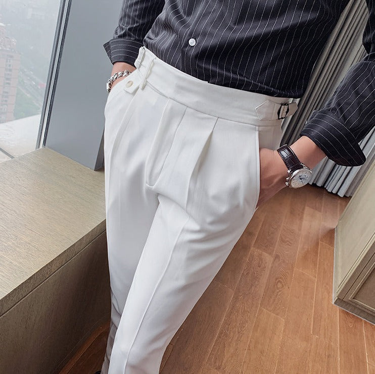 Trento | Pantalones Entallados Ligeros
