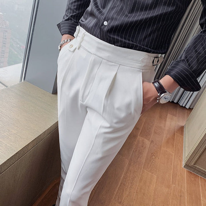 Trento | Pantalones Entallados Ligeros