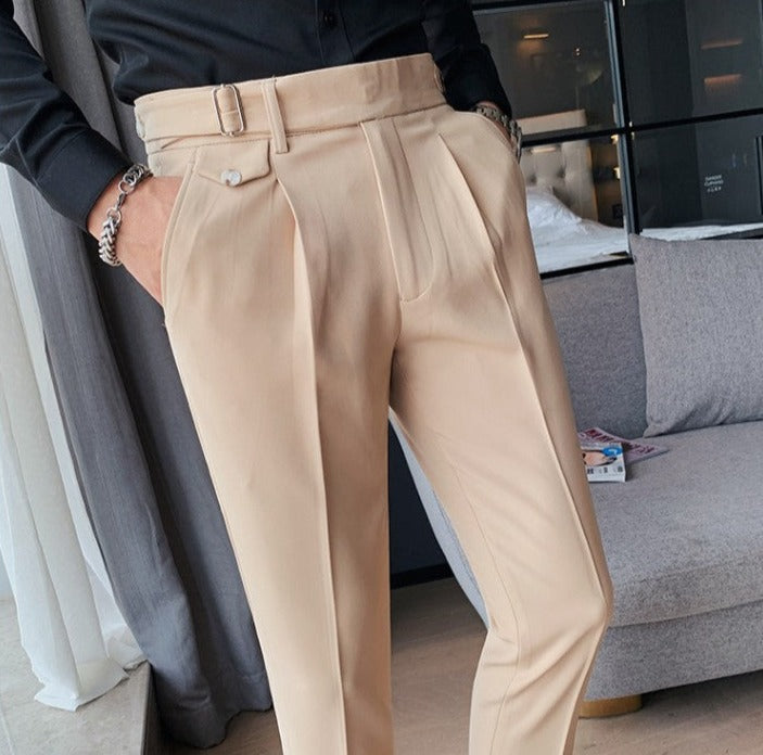Trento | Pantalones Entallados Ligeros