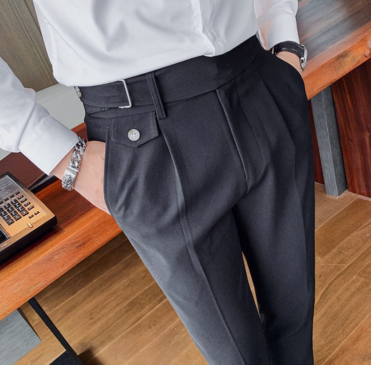 Trento | Pantalones Entallados Ligeros