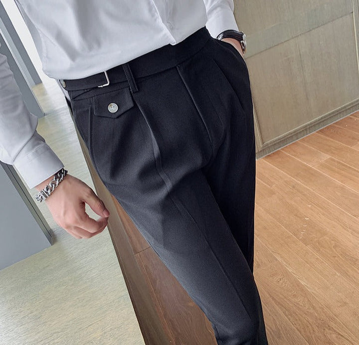 Trento | Pantalones Entallados Ligeros