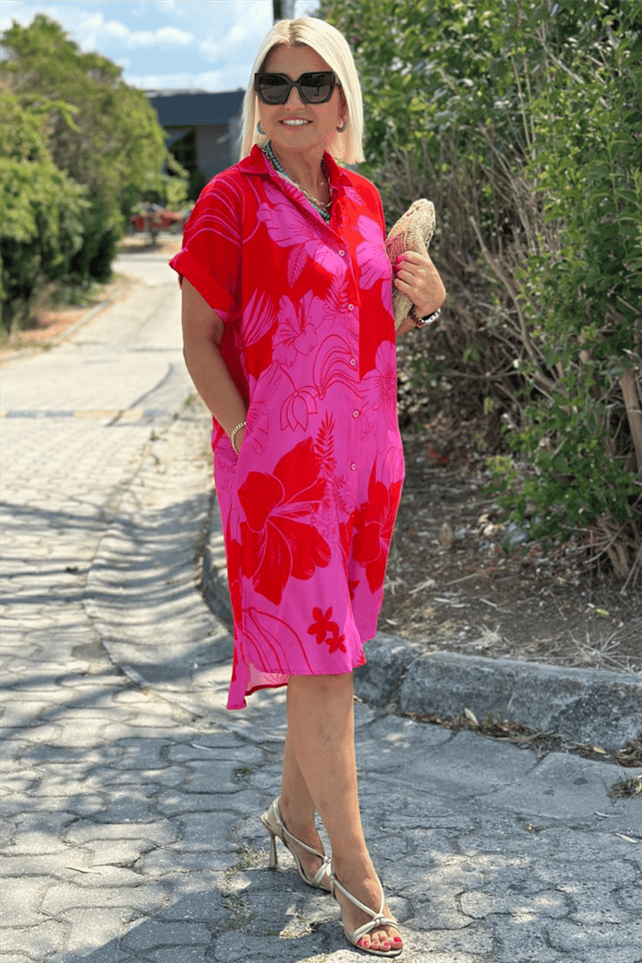 Naomi – Vestido con estampado floral