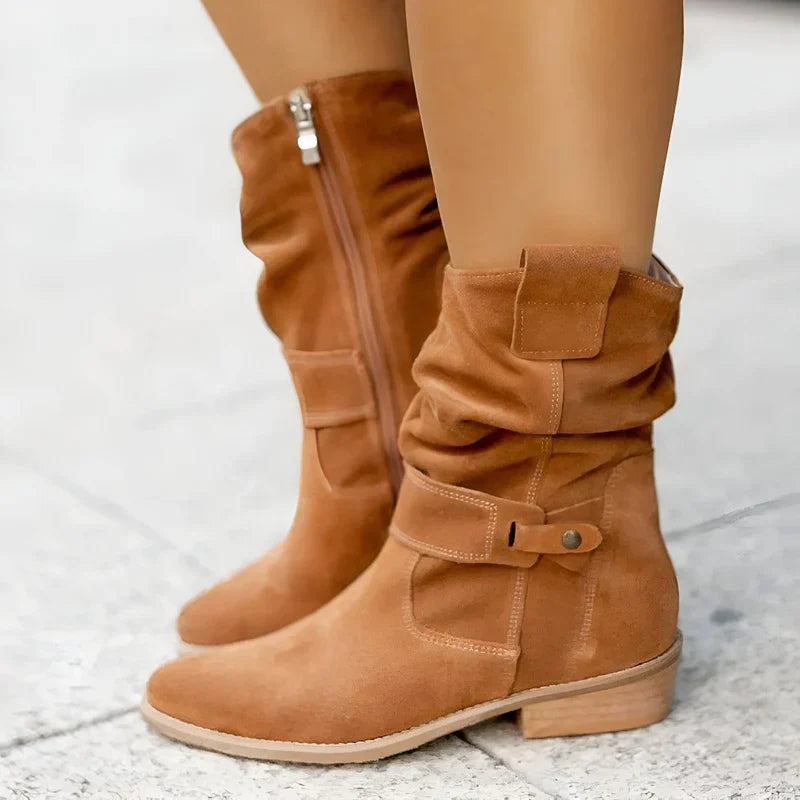 FRANCINCE | Botines de Tacón Bajo