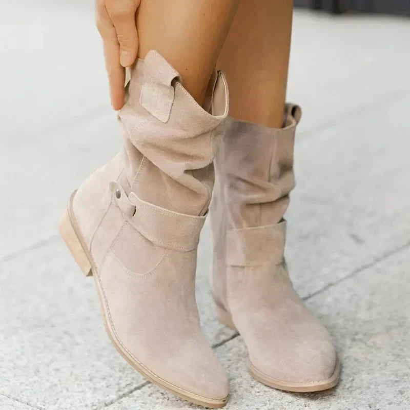 FRANCINCE | Botines de Tacón Bajo