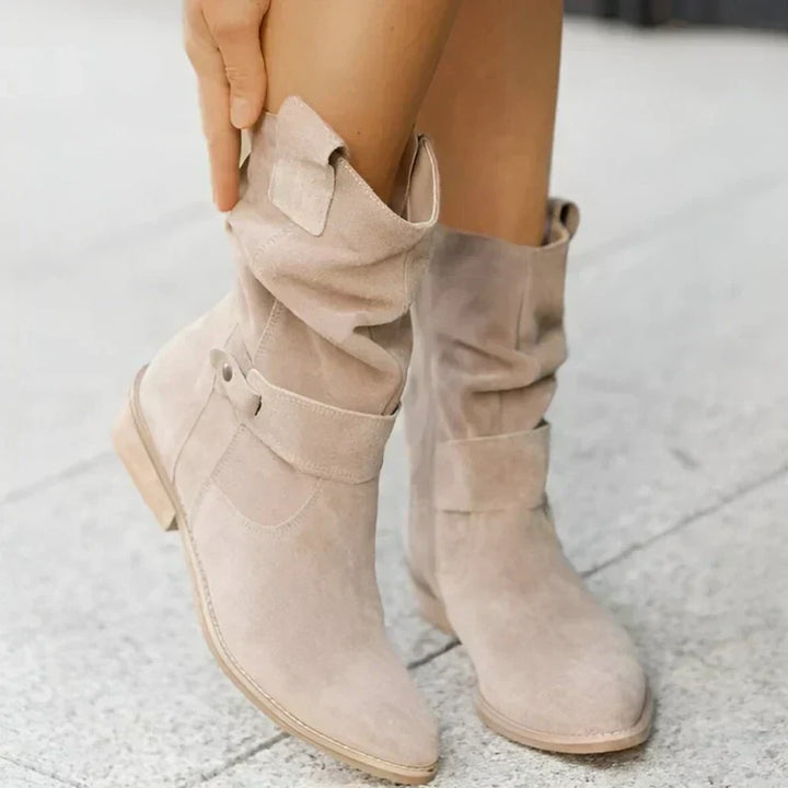 FRANCINCE | Botines de Tacón Bajo