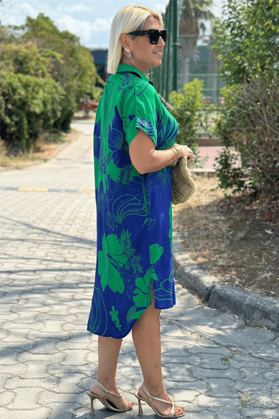 Naomi – Vestido con estampado floral